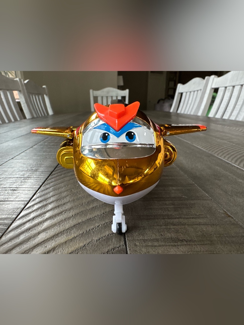 Super Wings 5" Transforming Golden Boy - Airplane Toys Vehicle Action Figure - Picture 9 of 14